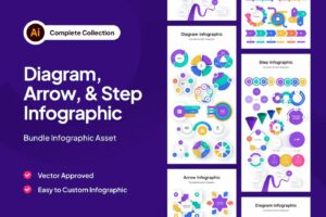 Premium Diagram Collection Infographic Asset Free Download