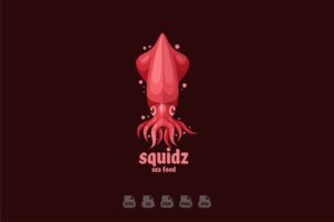 Banner image of Premium Squid Sea Food Restaurant Mascot Logo  Free Download