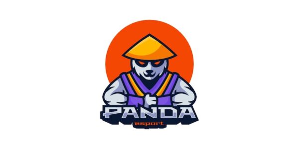 Banner image of Premium Panda E-Sport and Sports Logo  Free Download