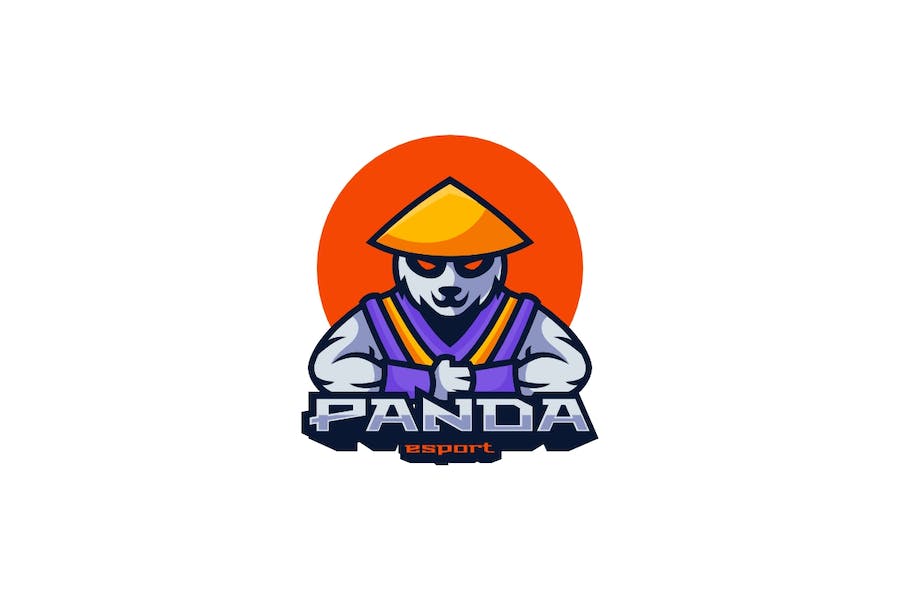 Banner image of Premium Panda E-Sport and Sports Logo  Free Download
