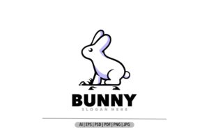 Banner image of Premium Bunny Logo  Free Download