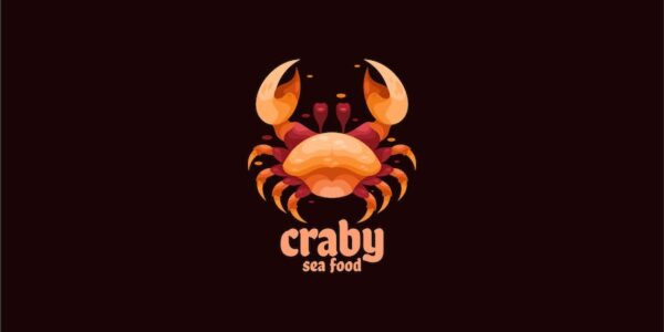 Banner image of Premium Crab Mascot Logo  Free Download
