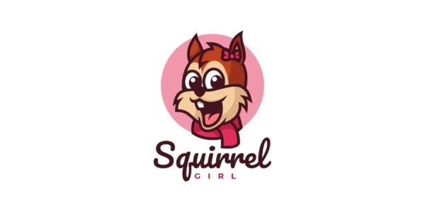 Banner image of Premium Squirrel Mascot Carton Logo  Free Download