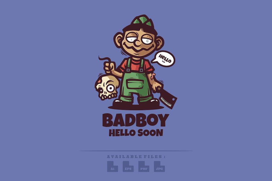 Banner image of Premium Badboy Logo  Free Download