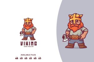 Banner image of Premium Viking Logo  Free Download