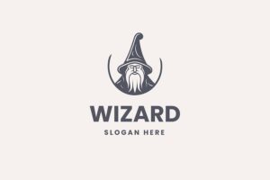 Banner image of Premium Wizard Logo  Free Download