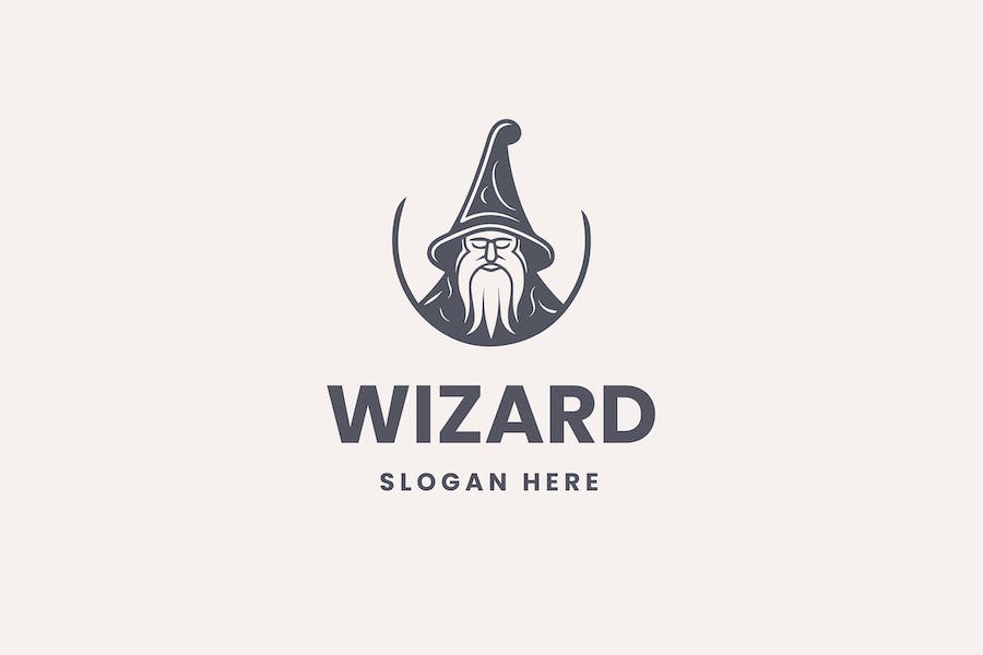 Banner image of Premium Wizard Logo  Free Download