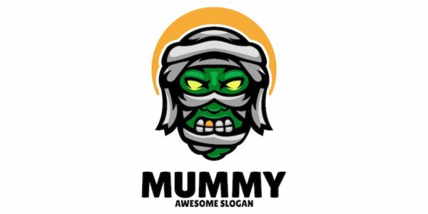 Banner image of Premium Mummy Mascot Logo Design  Free Download