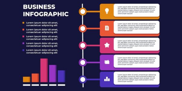 Banner image of Premium Professional Flat Business Infographic  Free Download