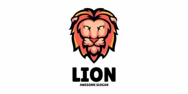 Banner image of Premium Lion Mascot Logo  Free Download