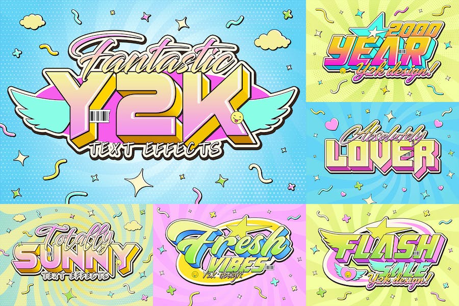 Banner image of Premium Y2K Text Effects  Free Download