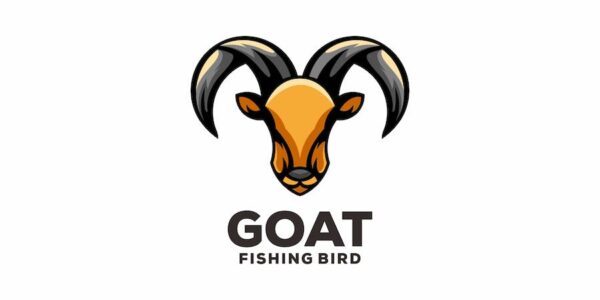 Banner image of Premium Goat Mascot Illustration Logo  Free Download