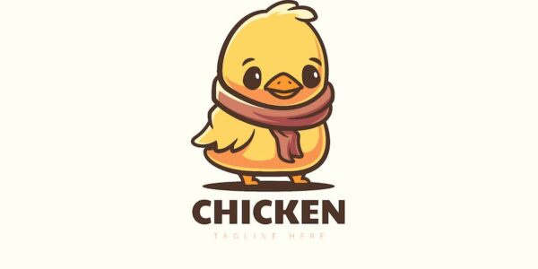 Banner image of Premium Chicken Logo Mascot  Free Download