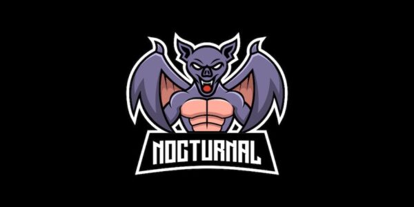 Banner image of Premium Nocturnal E-Sport and Sport Logo  Free Download