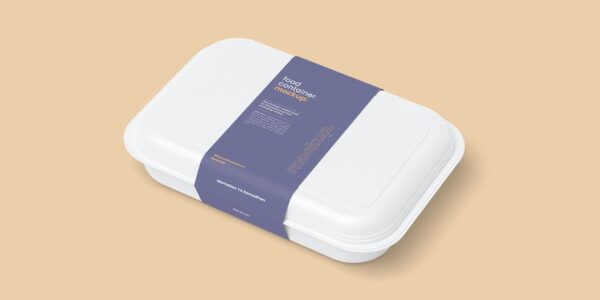 Banner image of Premium XFA Food Container Mockup 02  Free Download
