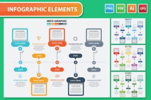 Banner image of Premium Timeline Infographic Design  Free Download