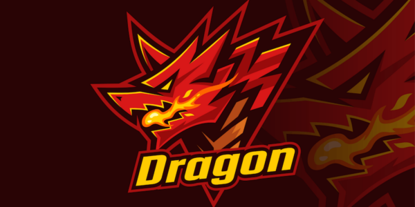 Banner image of Premium Dragon Spits Fire Logo Design  Free Download