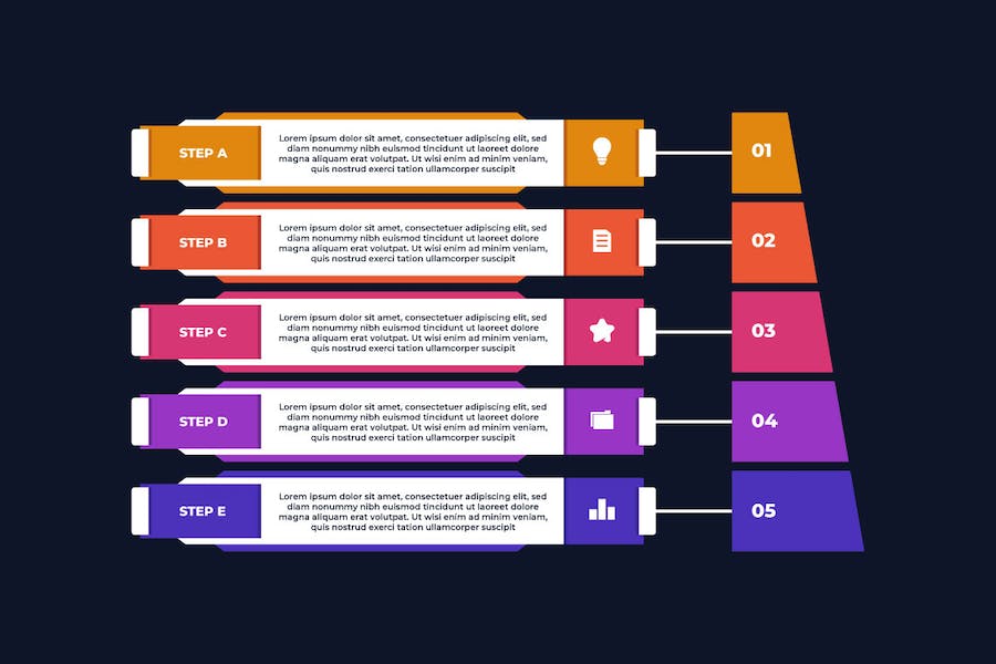 Banner image of Premium Flat Business Information Graphic for Company  Free Download