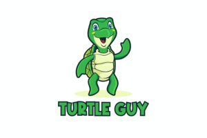 Banner image of Premium Turtle Cartoon Logo Mascot  Free Download