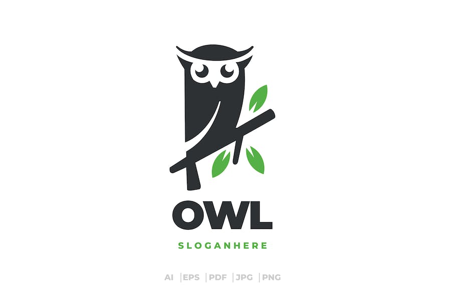 Banner image of Premium Owl Logo  Free Download