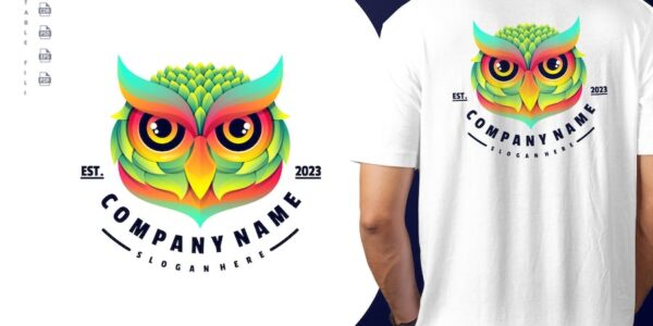 Banner image of Premium Owl Vintage Logo Design  Free Download