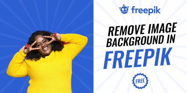 HOW TO REMOVE IMAGE BACKGROUND IN FREEPIK - YouTube
