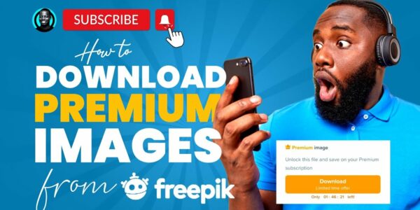 How to Download Premium Images for Free from Freepik | Easy and Legit Method - YouTube
