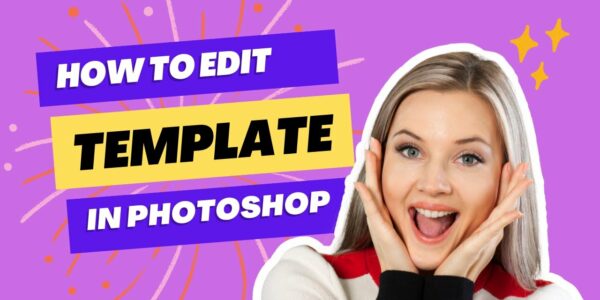 how to edit any template in Photoshop | How to edit Freepik Template In Photoshop - YouTube