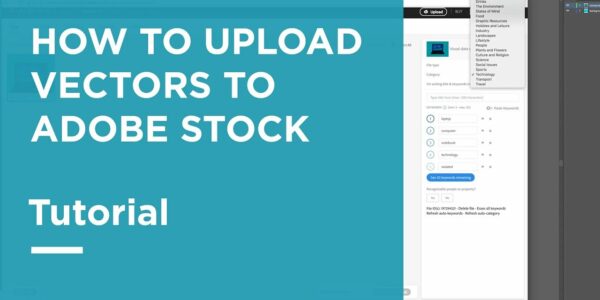 How to upload vector to Adobestock | Black Bear Creative Tutorial 2018 - YouTube