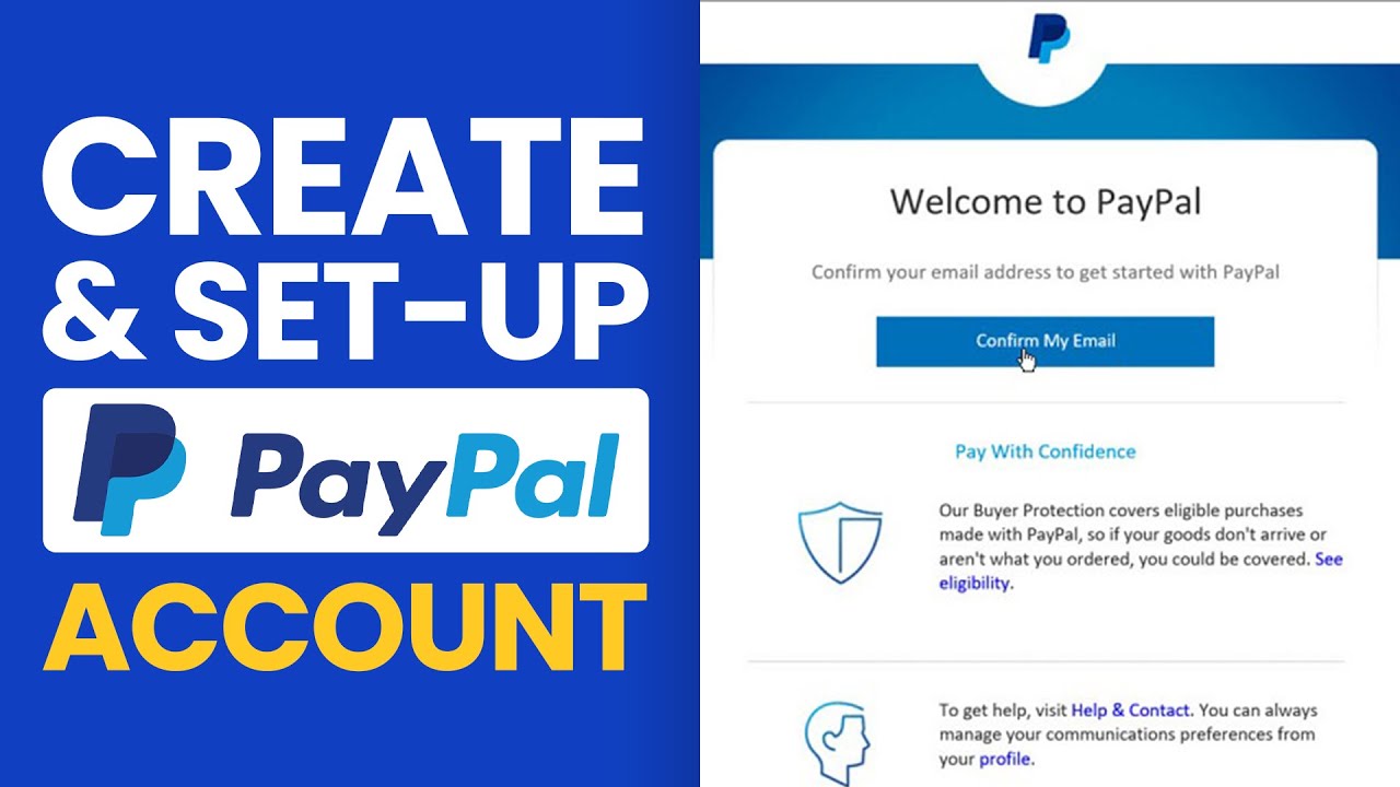 Setting Up Your PayPal Account