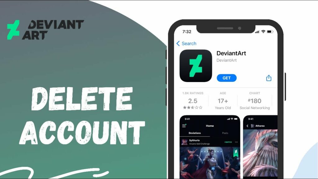 Mobile Farewell: Delete DeviantArt Account on Mobile