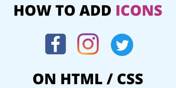 How to Add Icons on HTML Website Styling Icons with CSS Flaticon