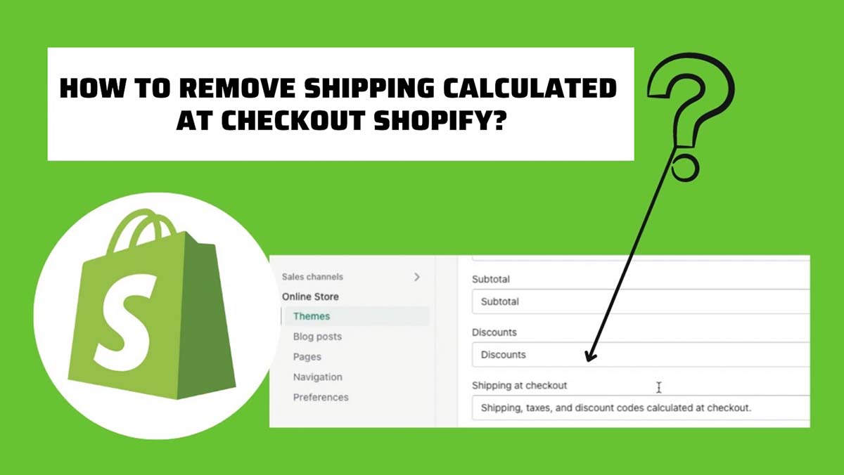 The Importance of Removing Shipping Calculations