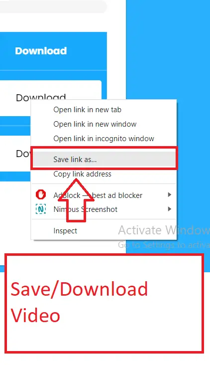 Save/Download Track URL