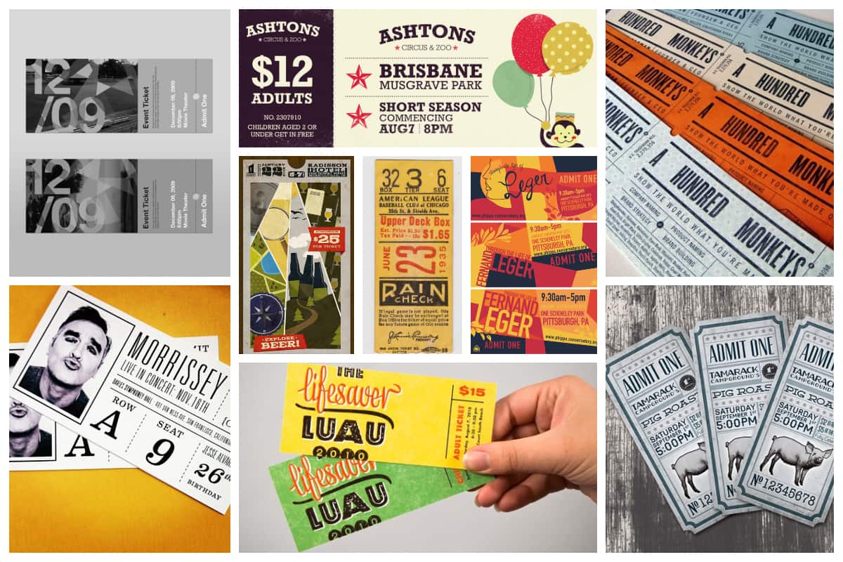 25 Stunning Ticket Designs Advice Best Practices Included