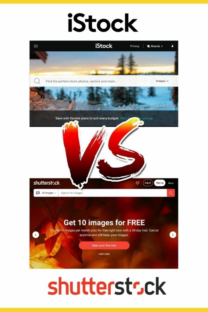 Best Stock Photos iStock vs Shutterstock
