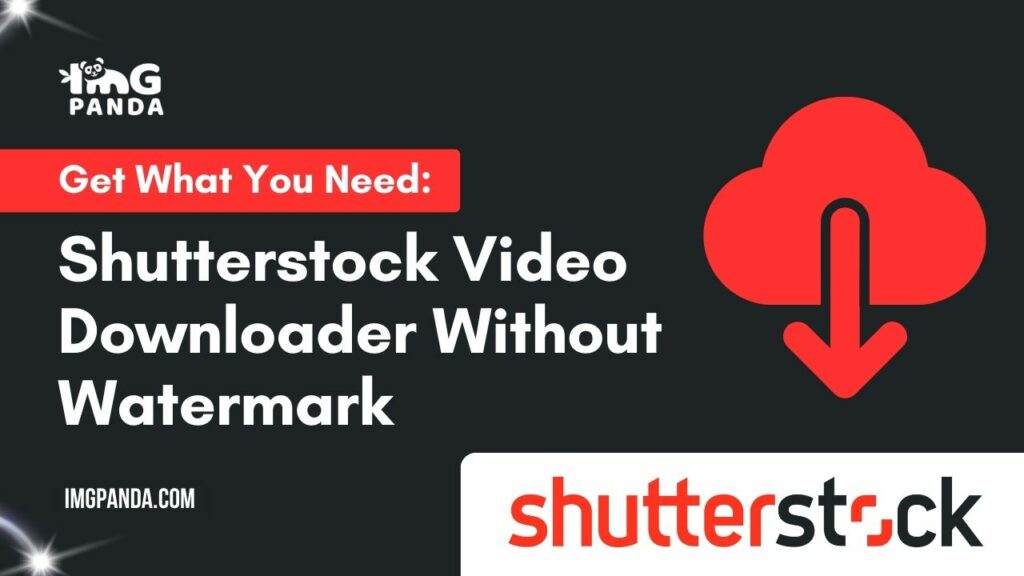 Get What You Need: Shutterstock Video Downloader Without Watermark