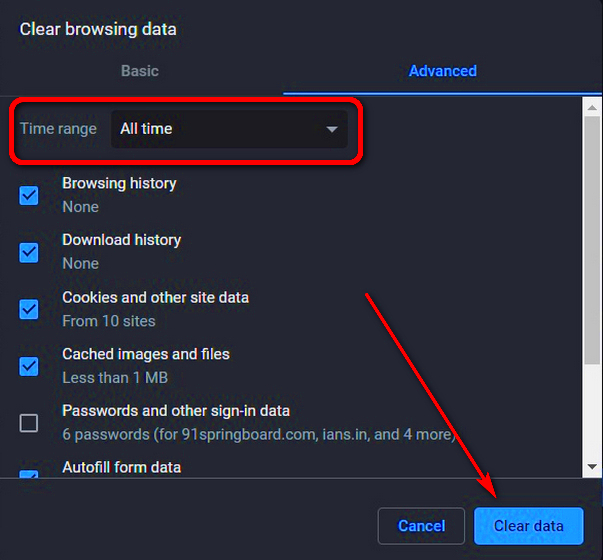 How to Clear Browsing History in Behance