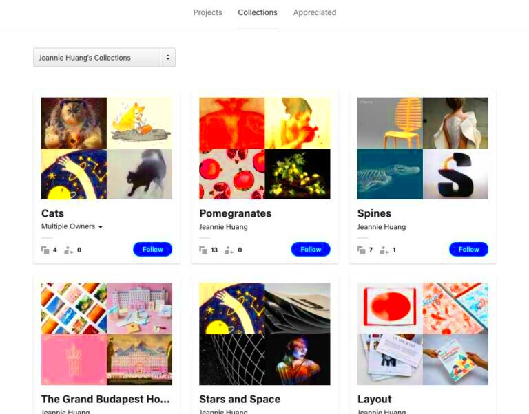 How to Create a Behance Collection