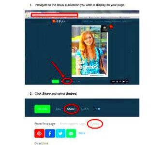 How to embed an issuu publication by Xiaoling  Issuu