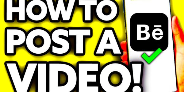 How To Post Video on Behance Quick and Easy  YouTube