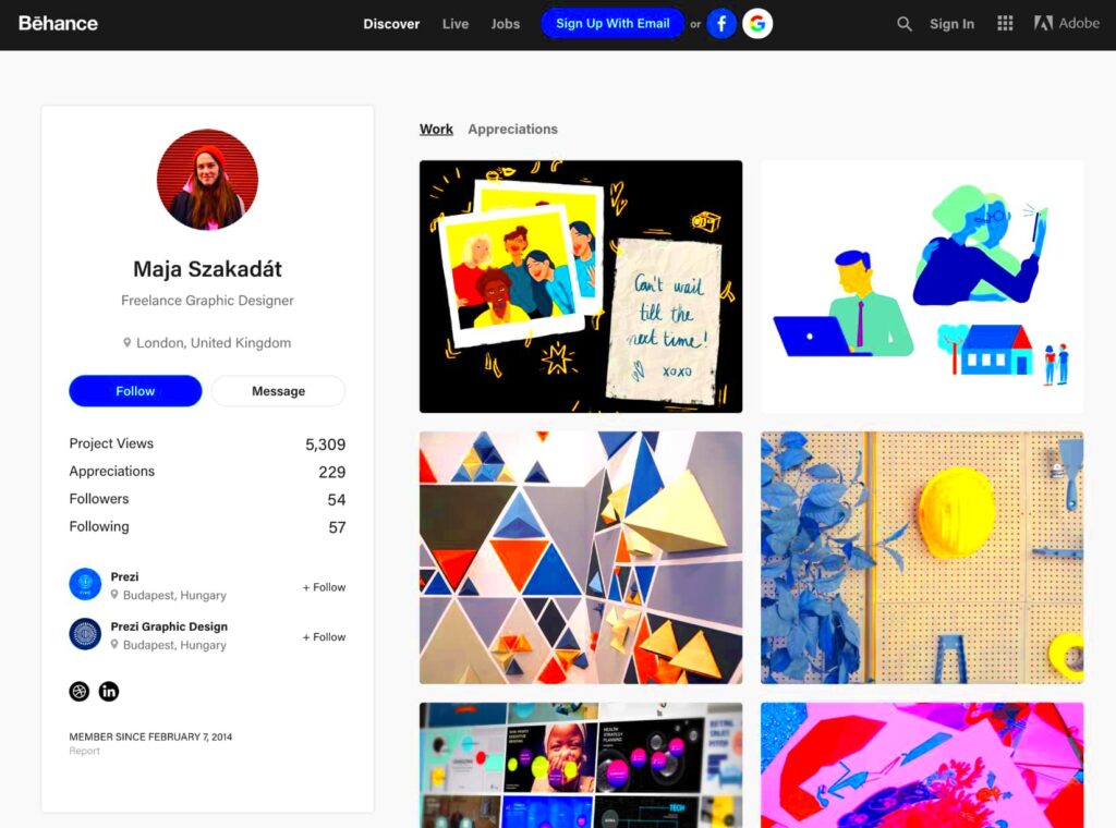 How to Create a Website Design Portfolio on Behance