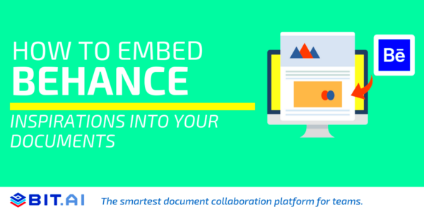 How to Embed Behance Inspirations Into Your Documents  Bit Blog