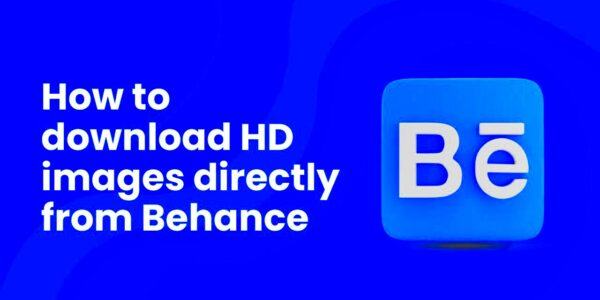 How to download quality images from behance  YouTube