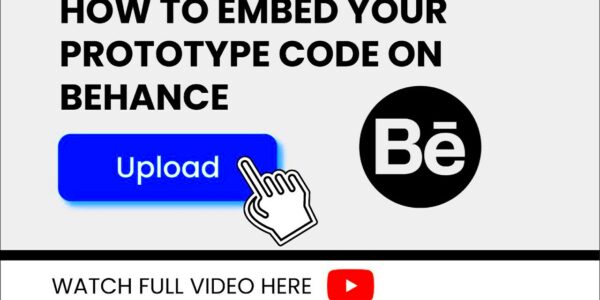 Embed your prototype code on BEHANCE in 5 minutes  YouTube