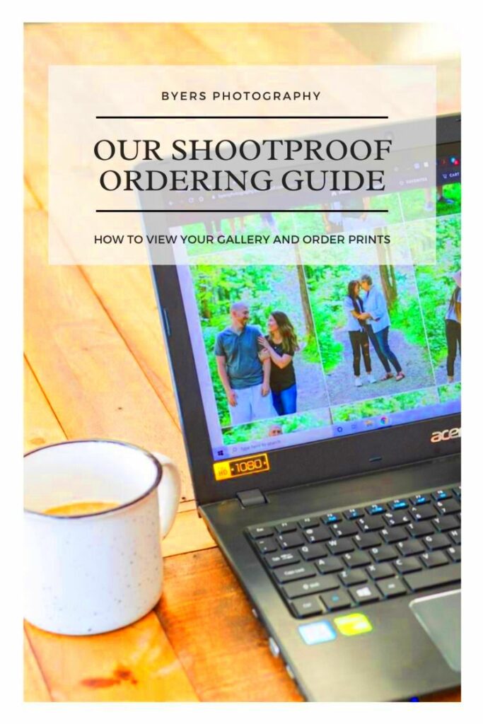 How to Order from Your ShootProof Gallery