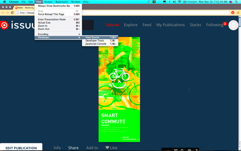 How to Embed Issuu on Behance