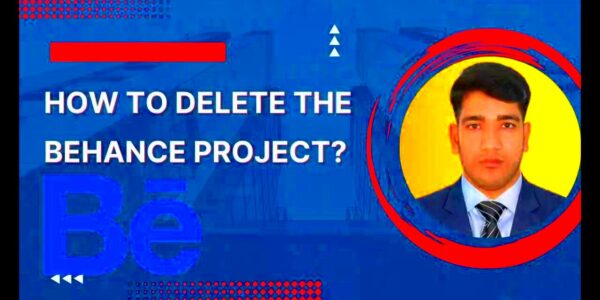 How to delete Behance project  YouTube