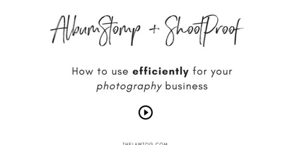 Using Album Stomp  ShootProof for your photography business