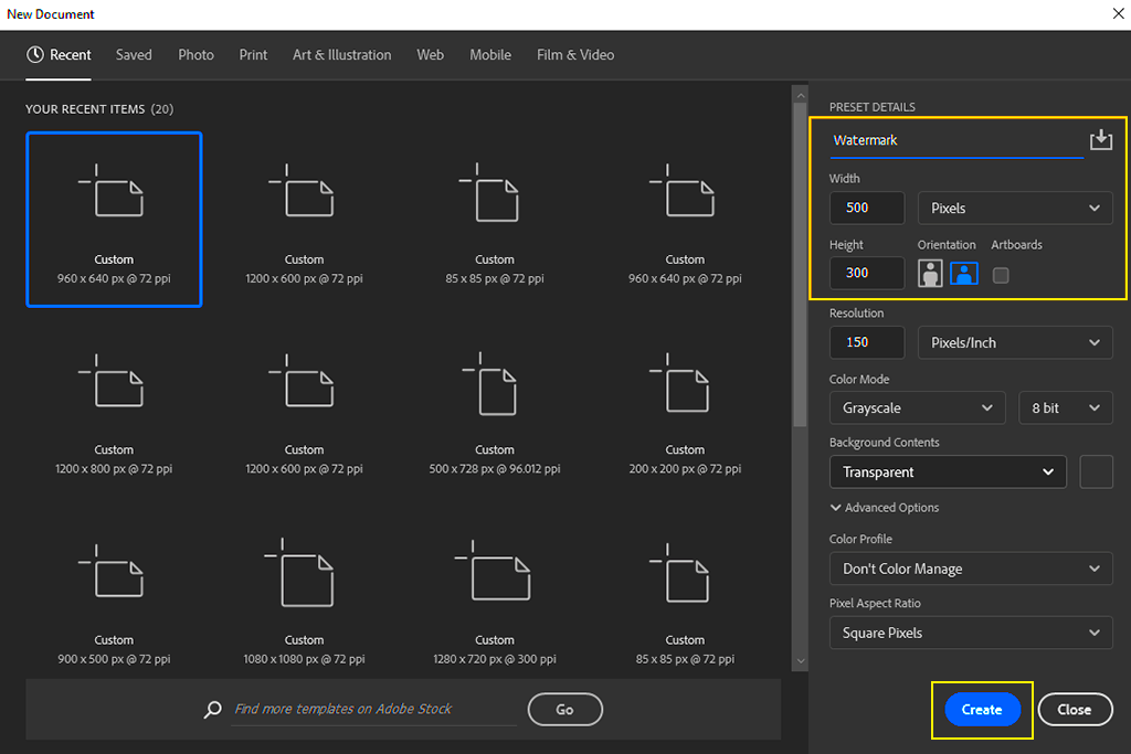 How to Create a Watermark in ShootProof